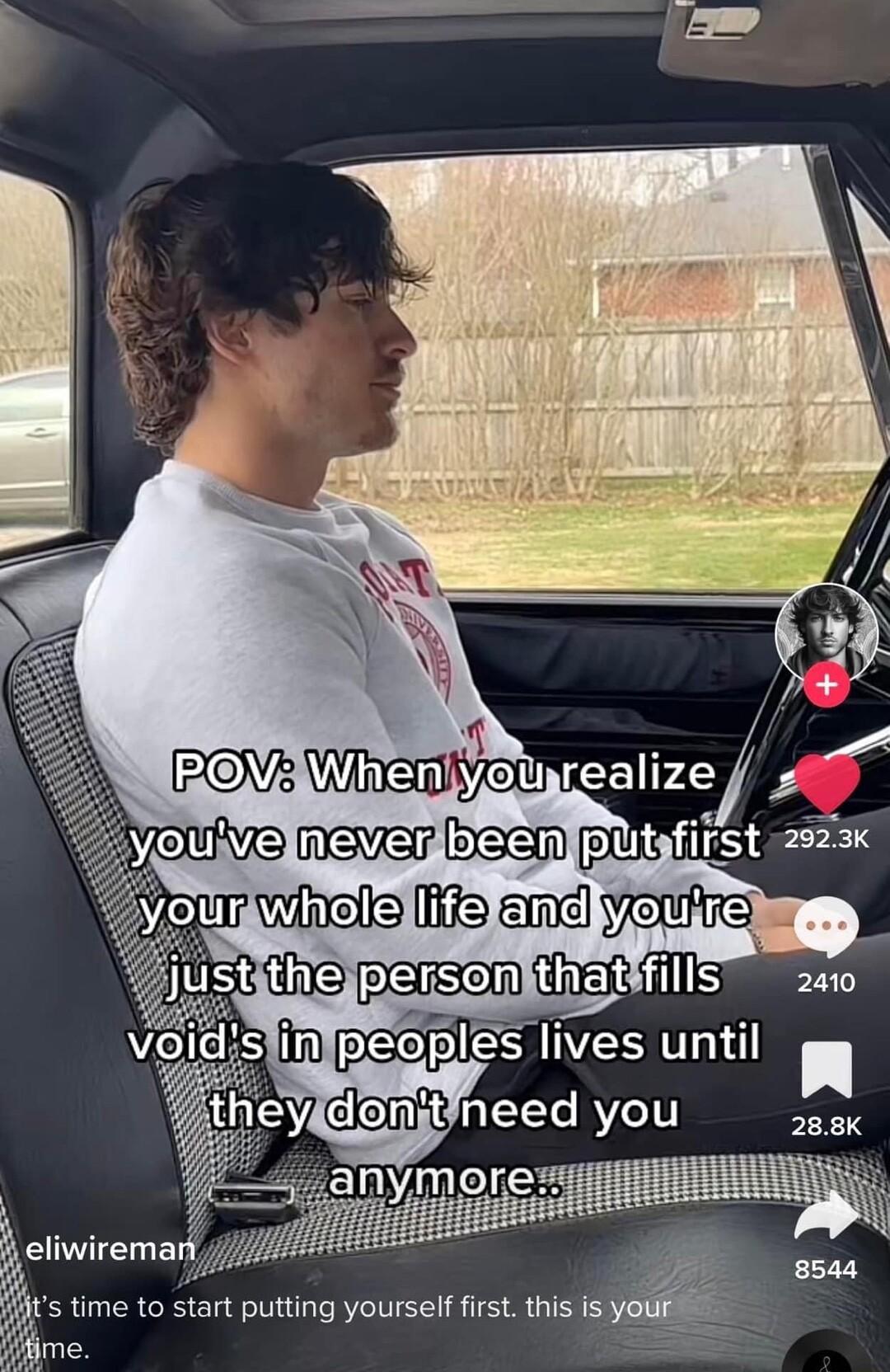 B Winci eu realize jts time to start putting yourself first th Hime