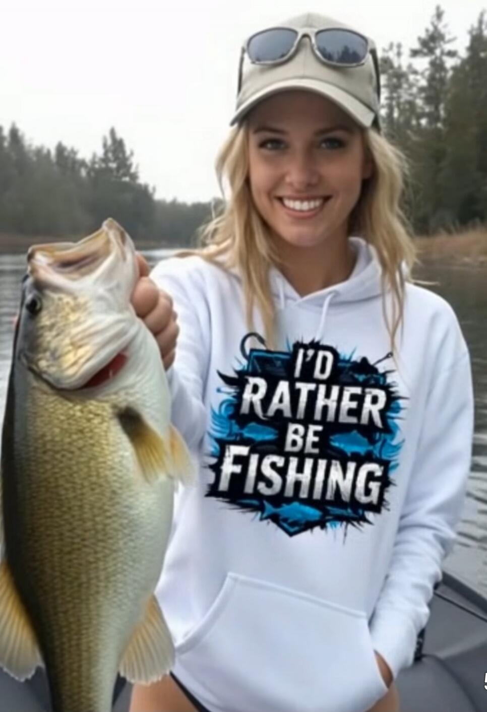 I'D RATHER BE FISHING