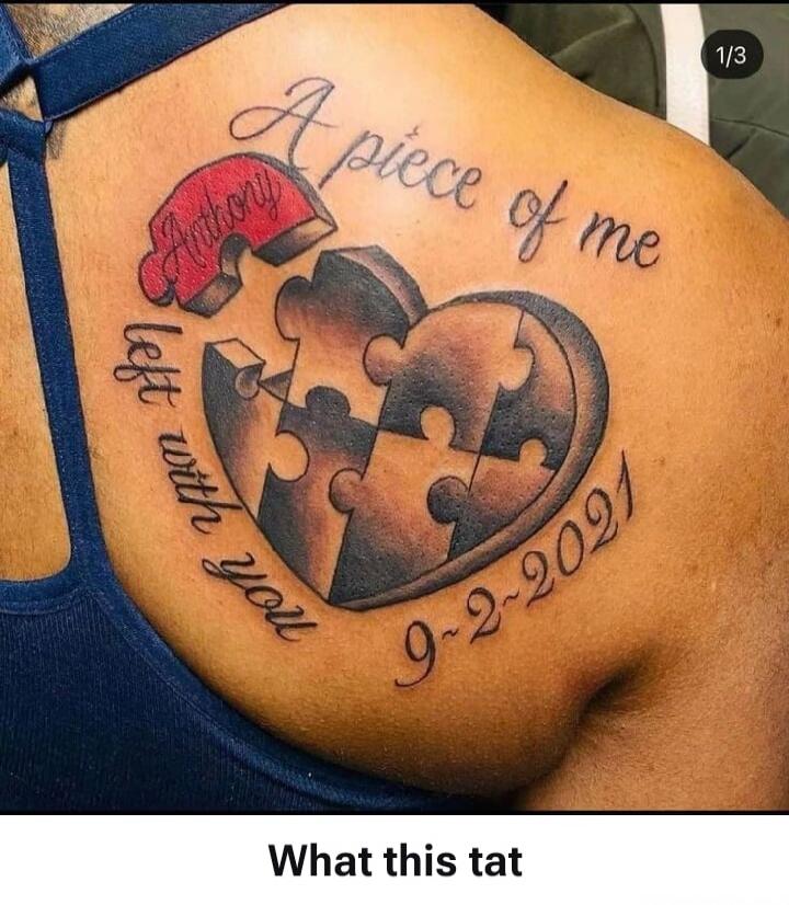 A piece of me left with you Anthony 9-2-2021
