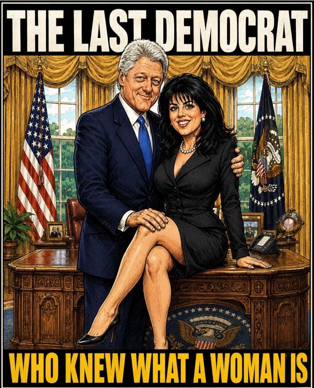 THE LAST DEMOCRAT WHO KNEW WHAT A WOMAN IS