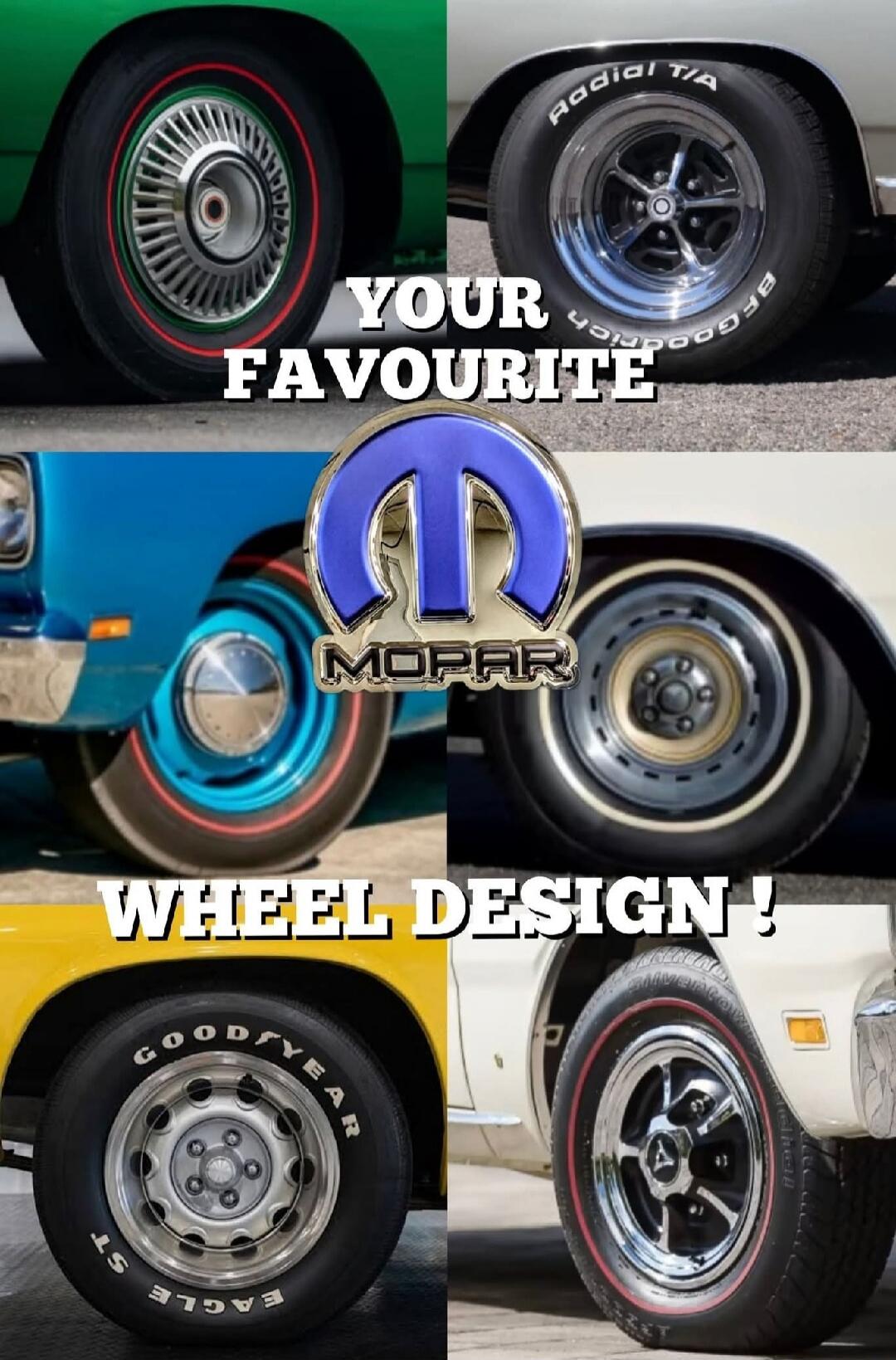YOUR FAVOURITE WHEEL DESIGN!