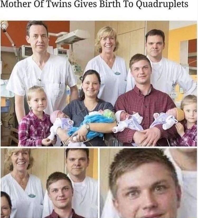 Mother Of Twins Gives Birth To Quadruplets
