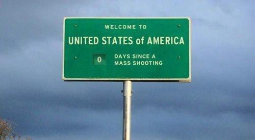 WELCOME TO UNITED STATES of AMERICA o DAYSSINCEA MASS SHOOTING