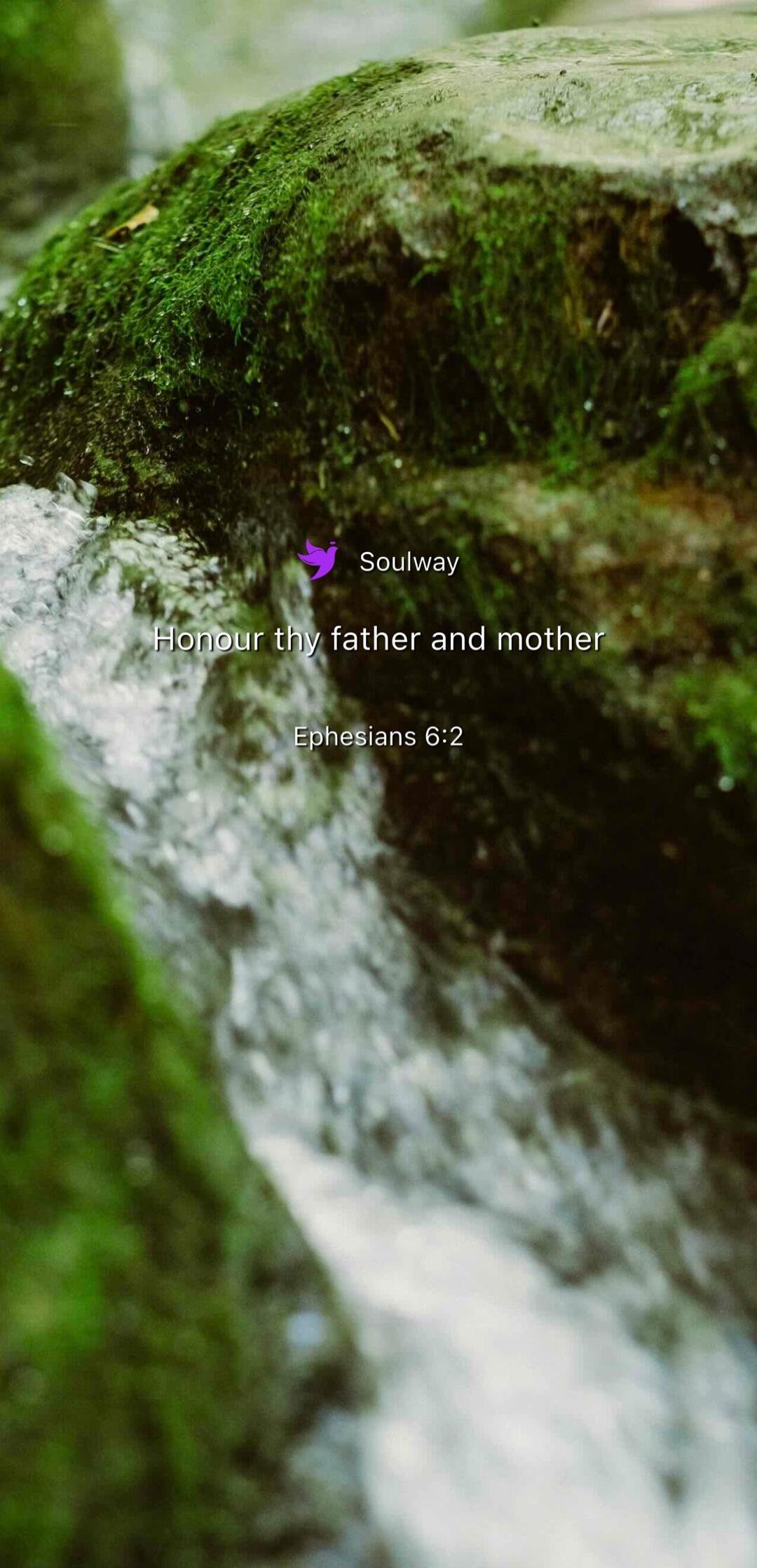Soulway Honour thy father and mother Ephesians 6:2