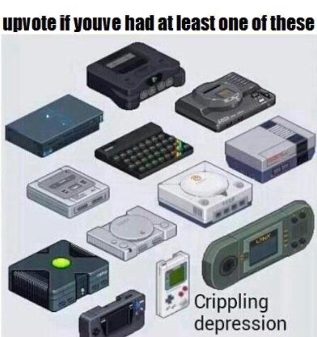 upvote if youve had at least one of these Crlppllng depression