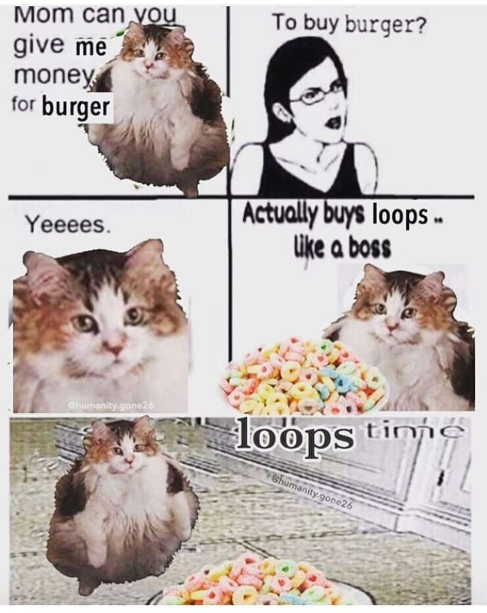 Mom can give me 4 moneyg forburger