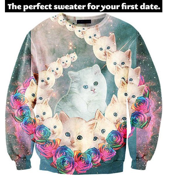 The perfect sweater for your first date