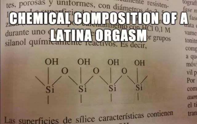 CHEMICALCOMPOSITIONOFA IATINAORGASM