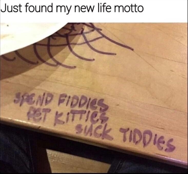 Just found my new life motto