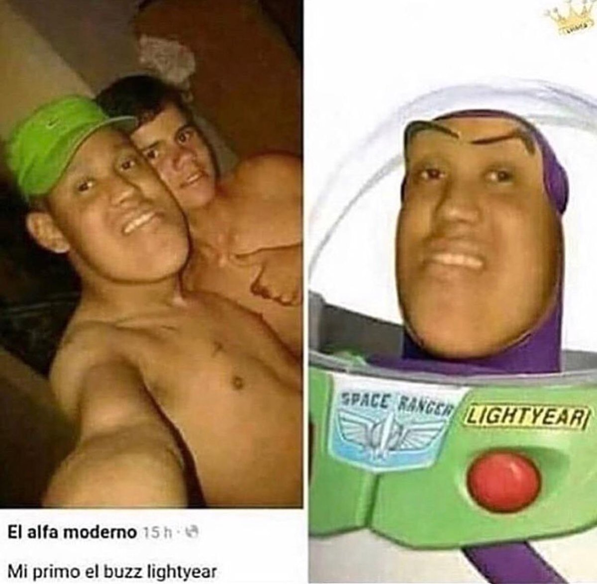 El alfa modemno Mi primo el buzz lightyear