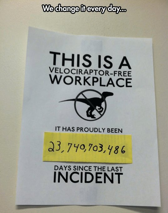 Wodirnphaem e VELOCIRAPTOR FREE WORKPLACE IT HAS PROUDLY BEEN