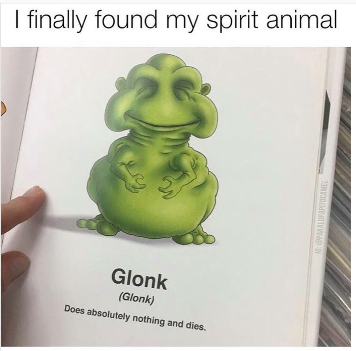 irit animal finally found my spirit anim Glonk Glonk Does absolutely Nothing anqy dies