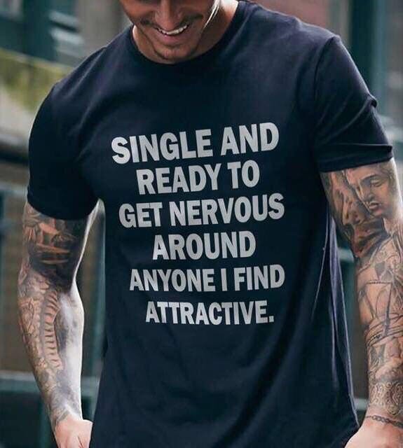 SINGLE GET NERVOUS 7 AROUND L ANYONEIFIND A