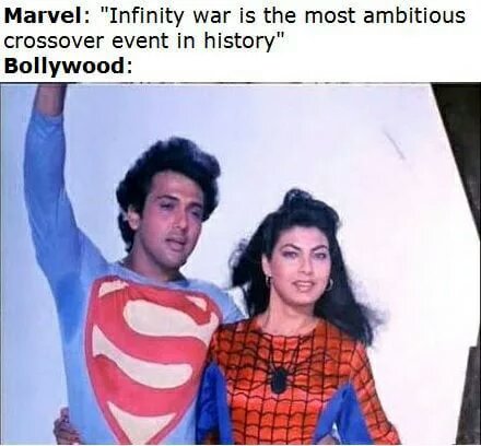 Marvel Infinity war is the most ambitious crossover event in history Bollywood