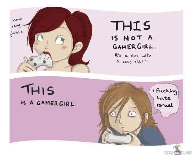 THIS 1S NOT A GAMERGIRL s a stk with canbroller THis 15 A GAMERCIRL