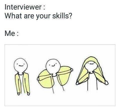 Interviewer What are your skills