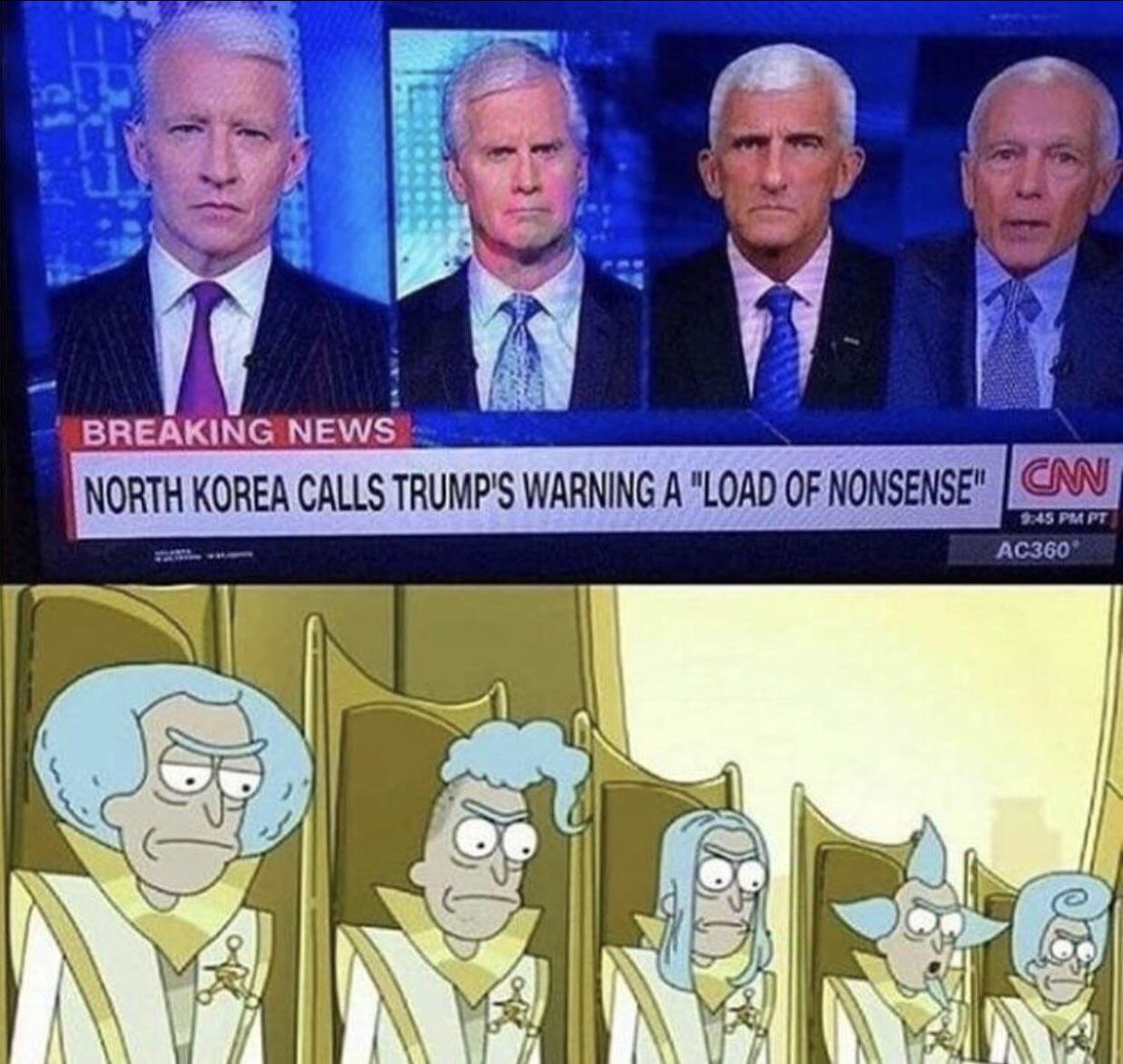 NEV CALLS TRUMPS WARNING A LOAD OF NONSENSE A WKIN NORTH KOREA