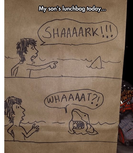 RO e 7 Mysons lunchbag today K CSHAMARRKL b s w
