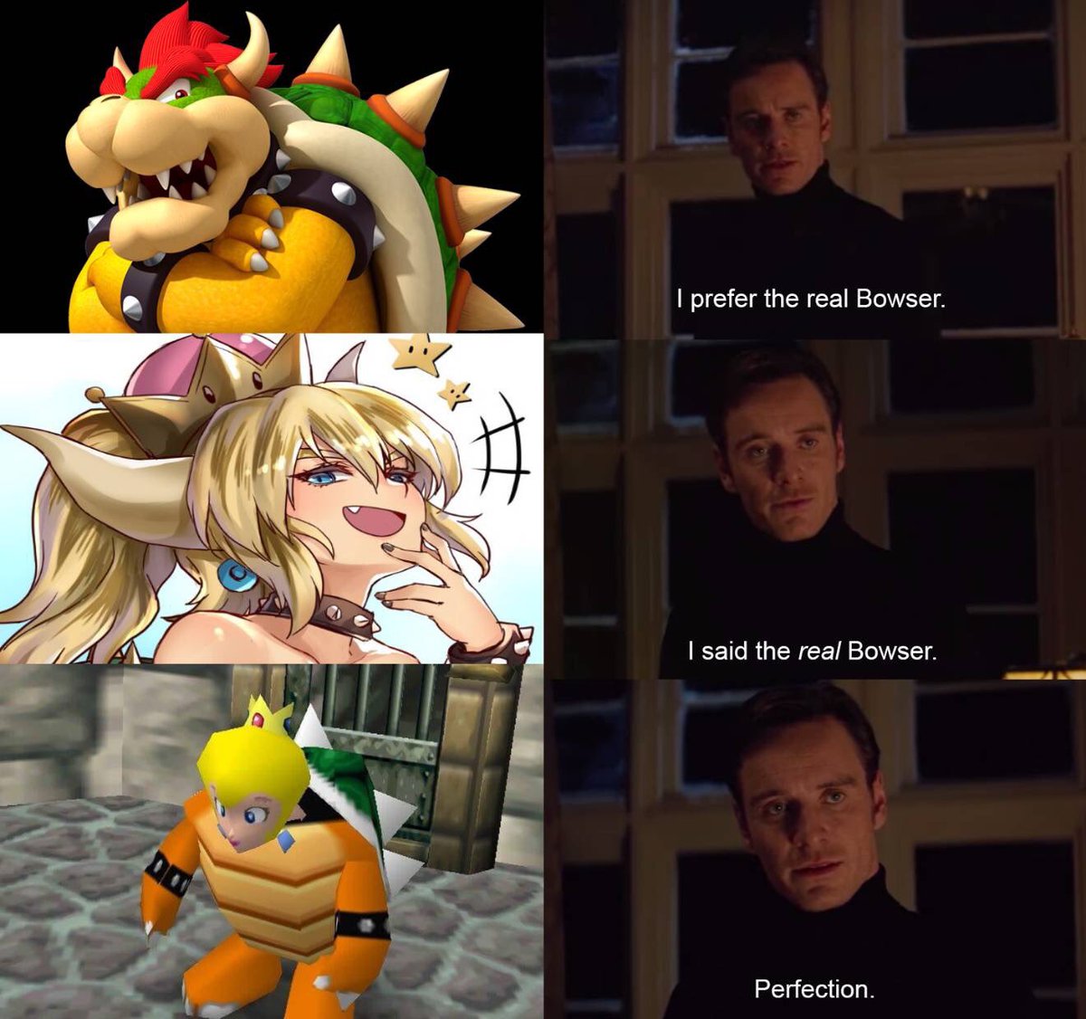 prefer the real Bowser ICETCR N CE TN TS Perfection