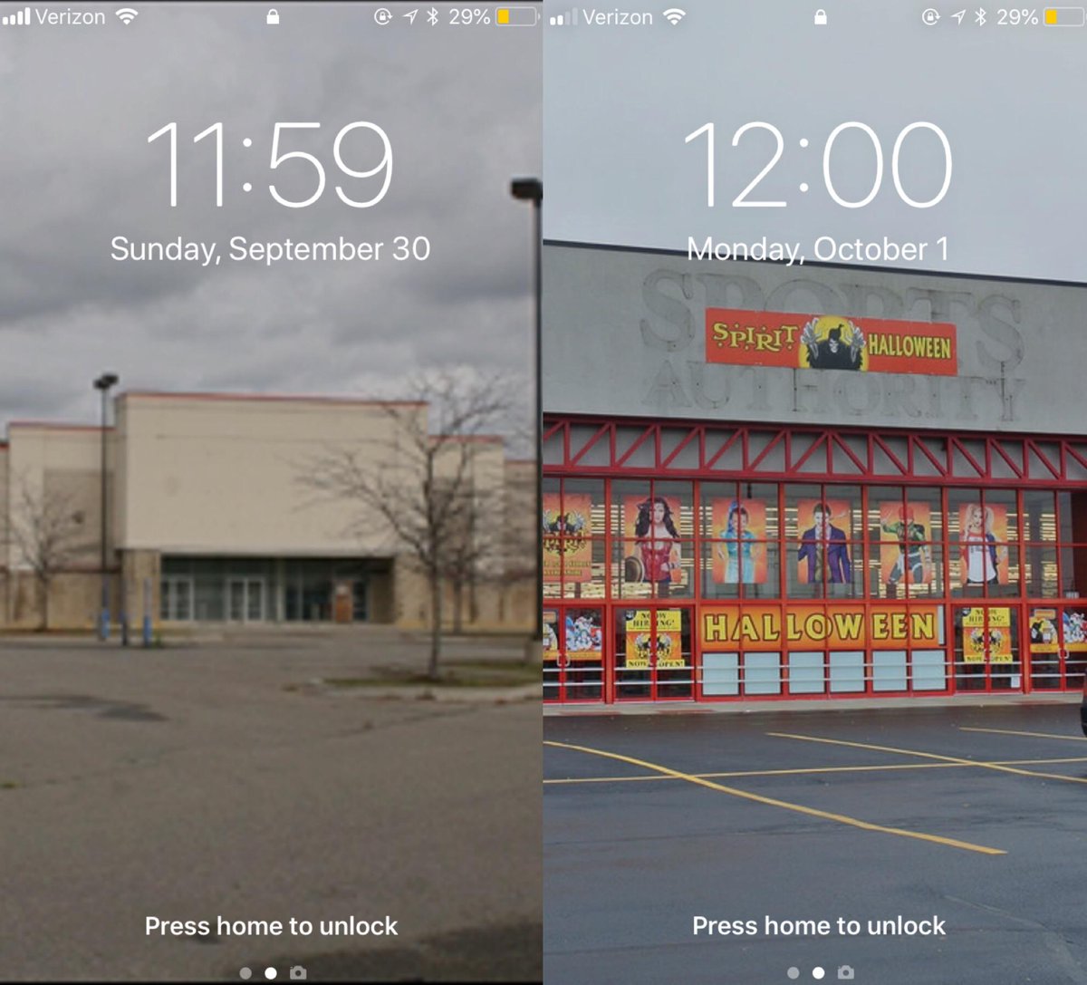 Press home to unlock Press home to unlock W L
