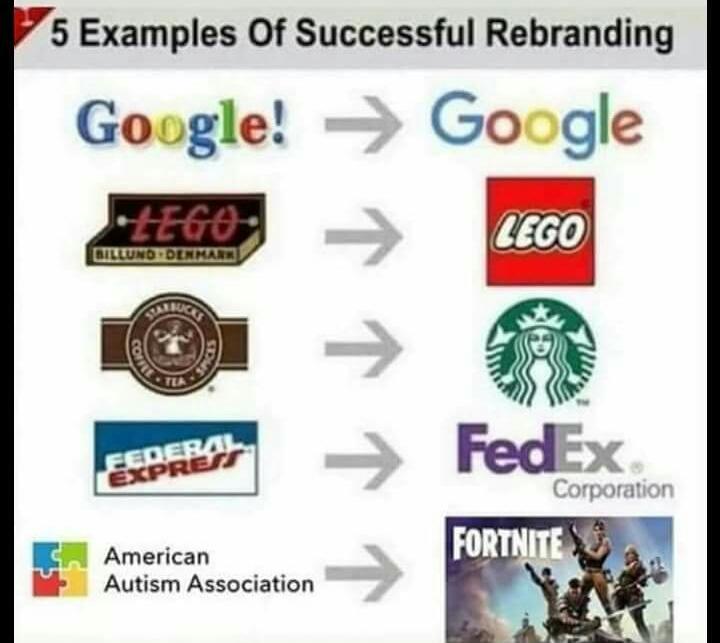 5 Examples Of Successful Rebranding Google American Autism Association