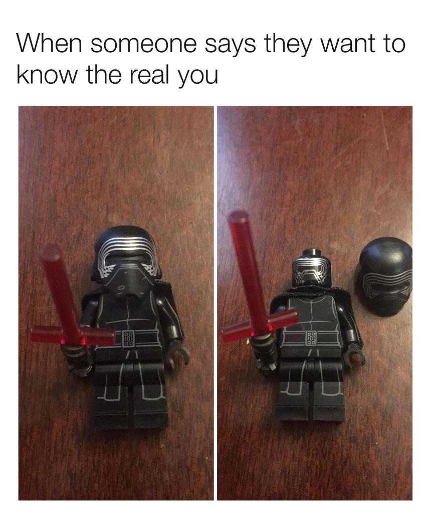 When someone says they want to know the real you