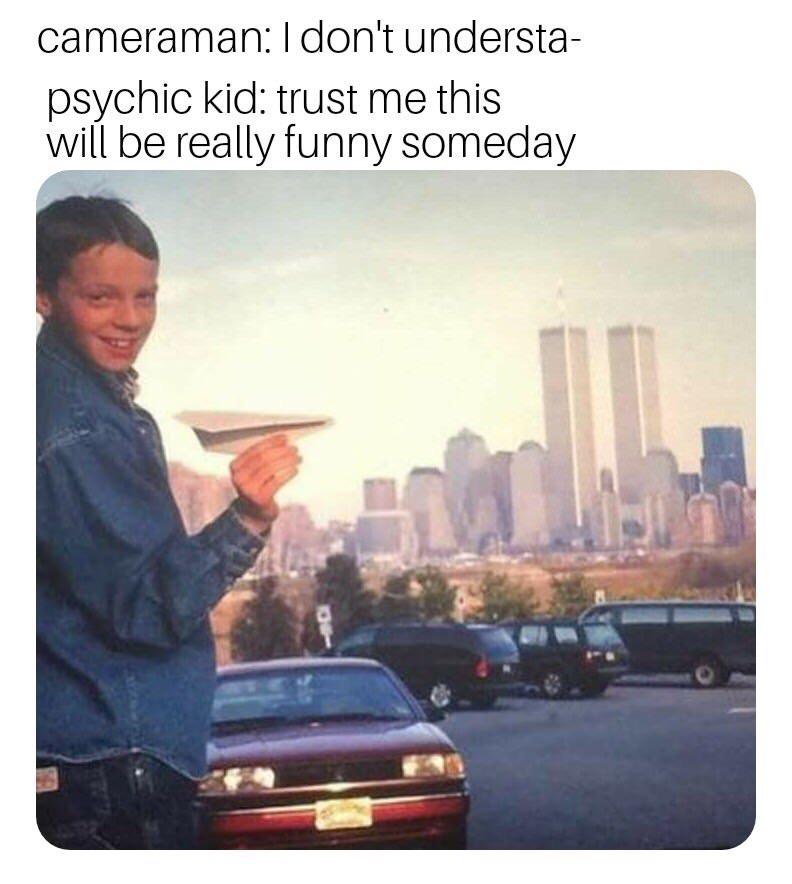 cameraman dont understa psychic kid trust me this will be really funny someday