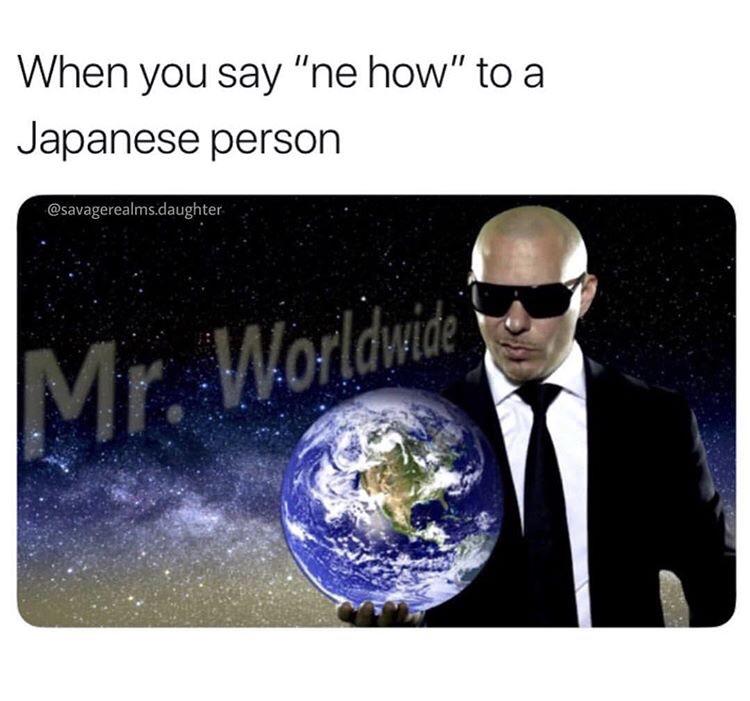 When you say ne how to a Japanese person