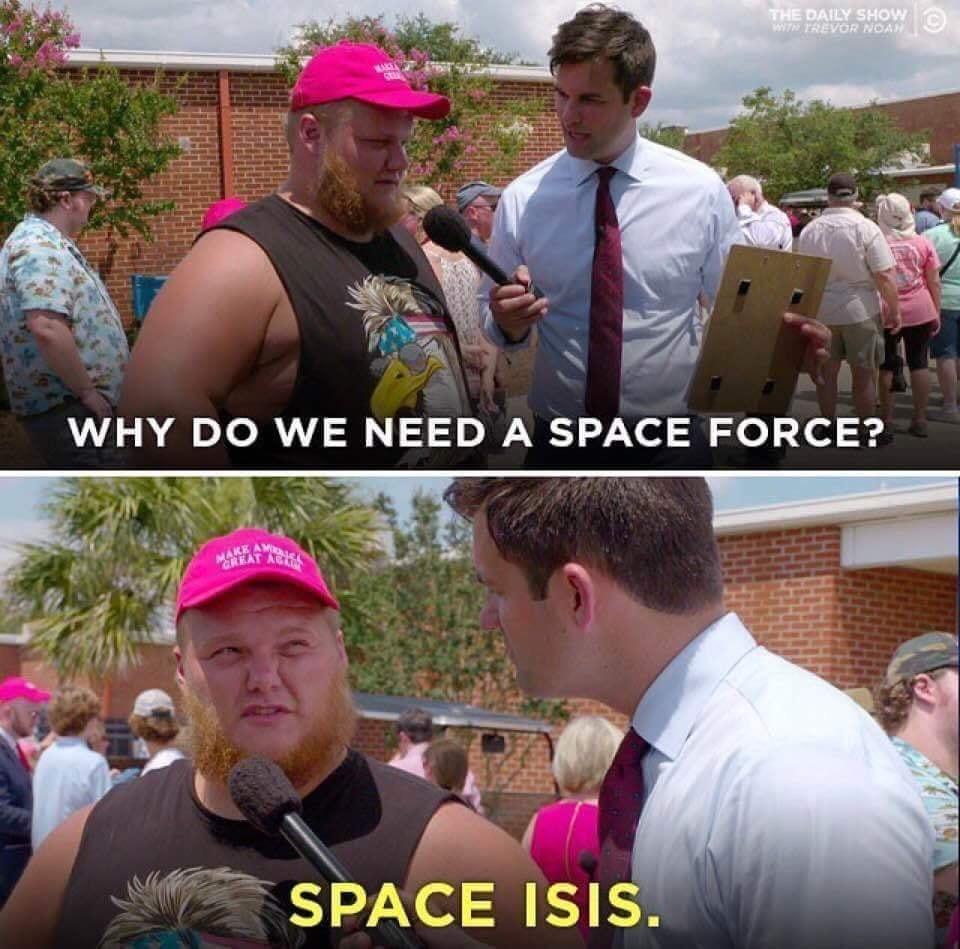 WHY DO WE NEED A SPACE FORCE