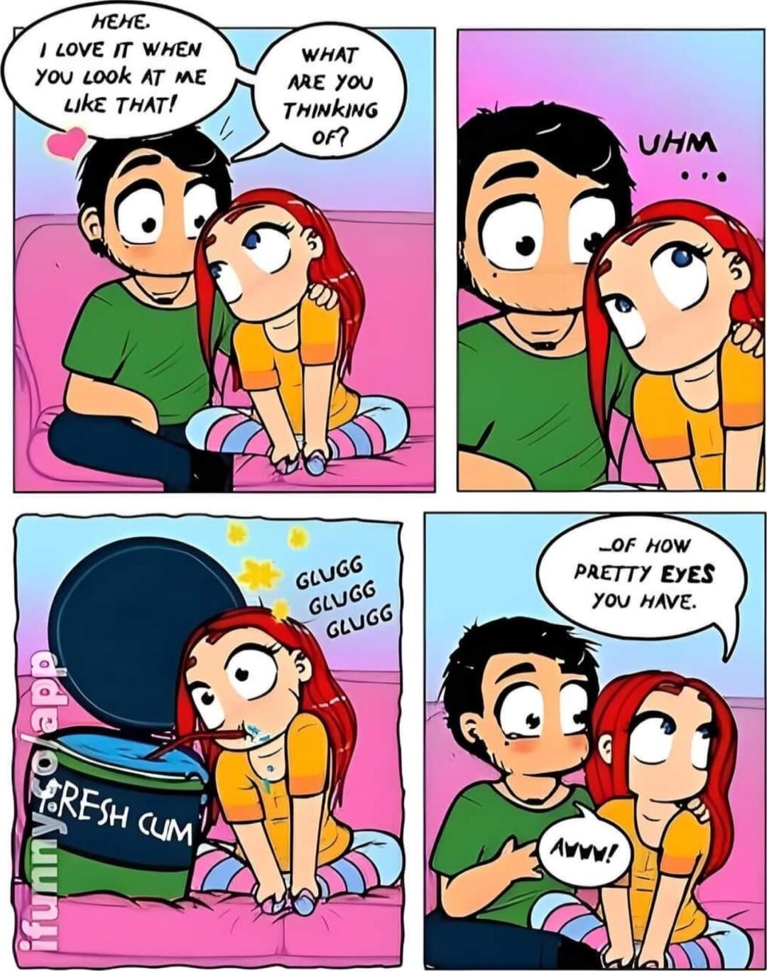 HEHE 1 LOVE IT WHEN You ook AT ME HA Hy Nk of