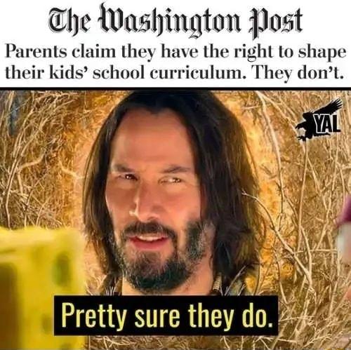 he Washington Post Parents claim they have the ri school curriculum 1 Pre t sure mew du