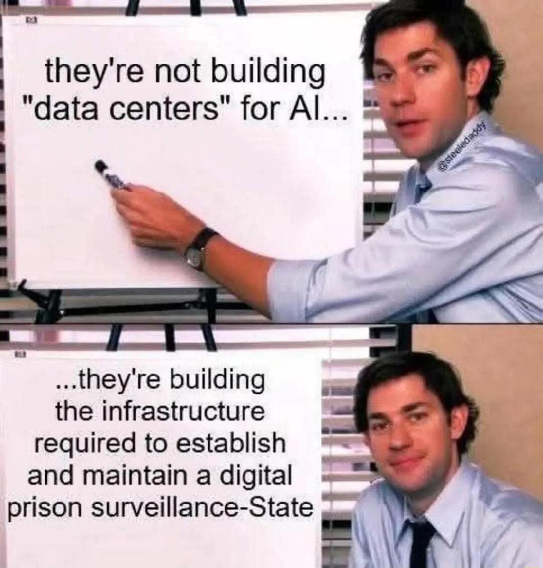 they're not building 