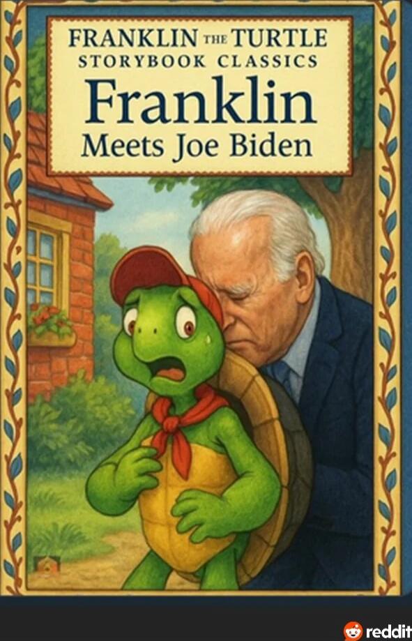 FRANKLIN THE TURTLE STORYBOOK CLASSICS Franklin Meets Joe Biden