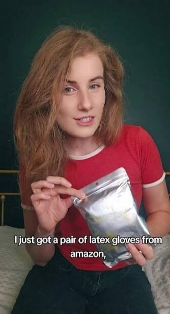 I just got a pair of latex gloves from amazon,