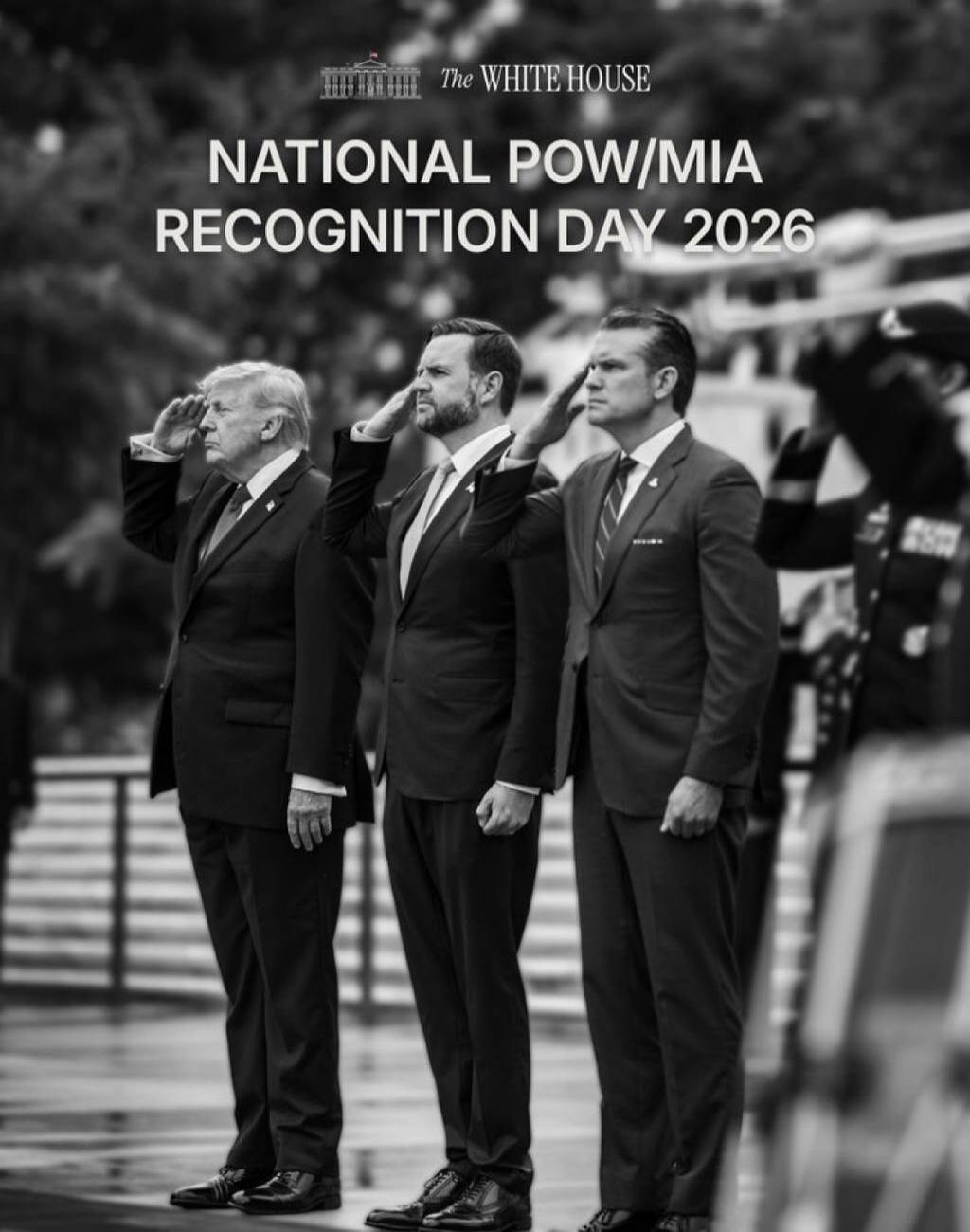 The White House NATIONAL POW/MIA RECOGNITION DAY 2026