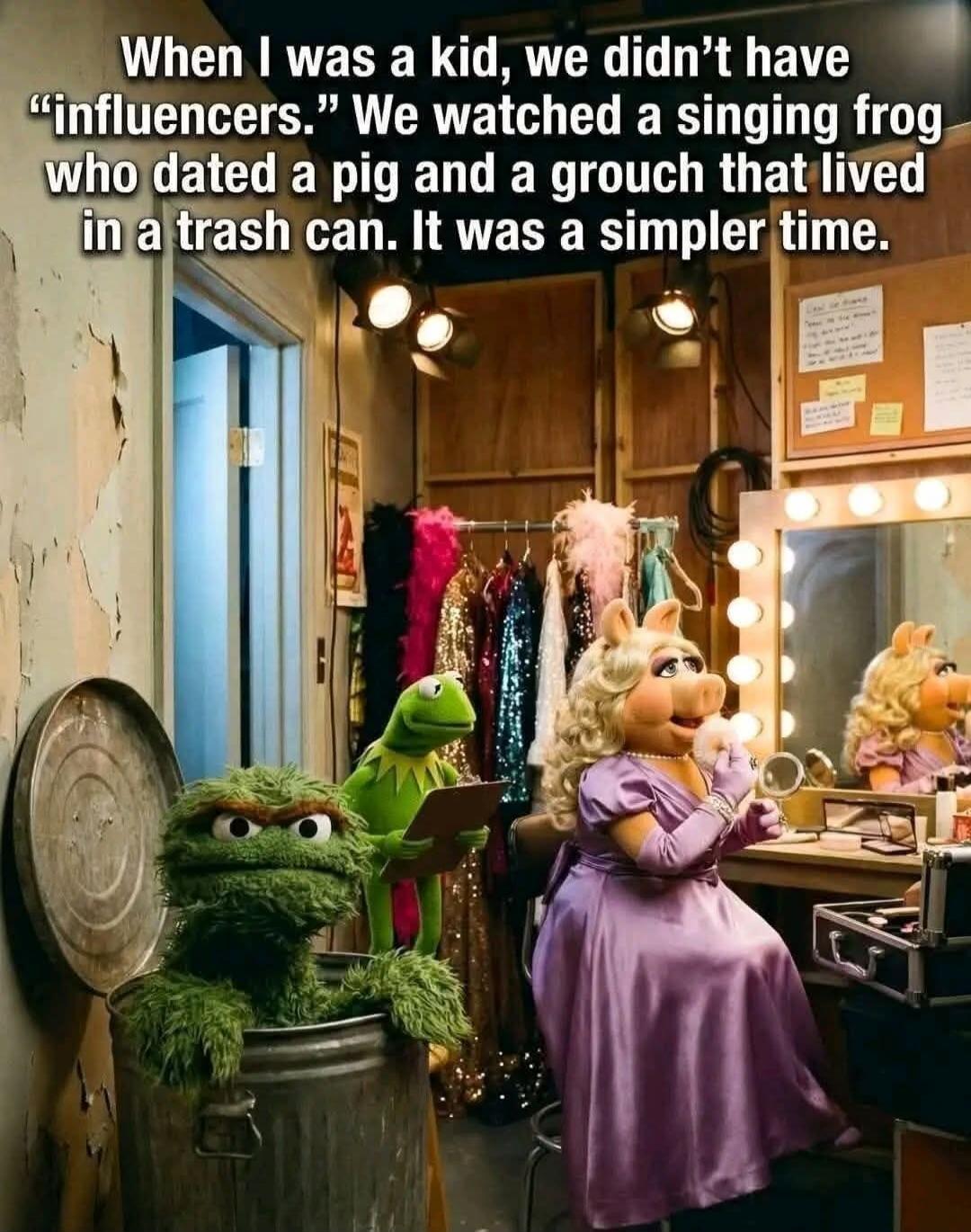 When I was a kid, we didn't have 