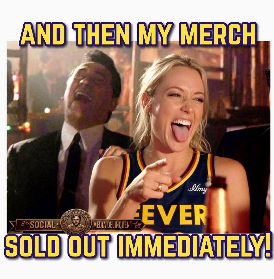 AND THEN MY MERCH SOLD OUT IMMEDIATELY! The Social Media Delinquent Amy