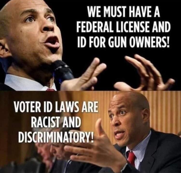 WE MUST HAVE A FEDERAL LICENSE AND ID FOR GUN OWNERS! VOTER ID LAWS ARE RACIST AND DISCRIMINATORY!