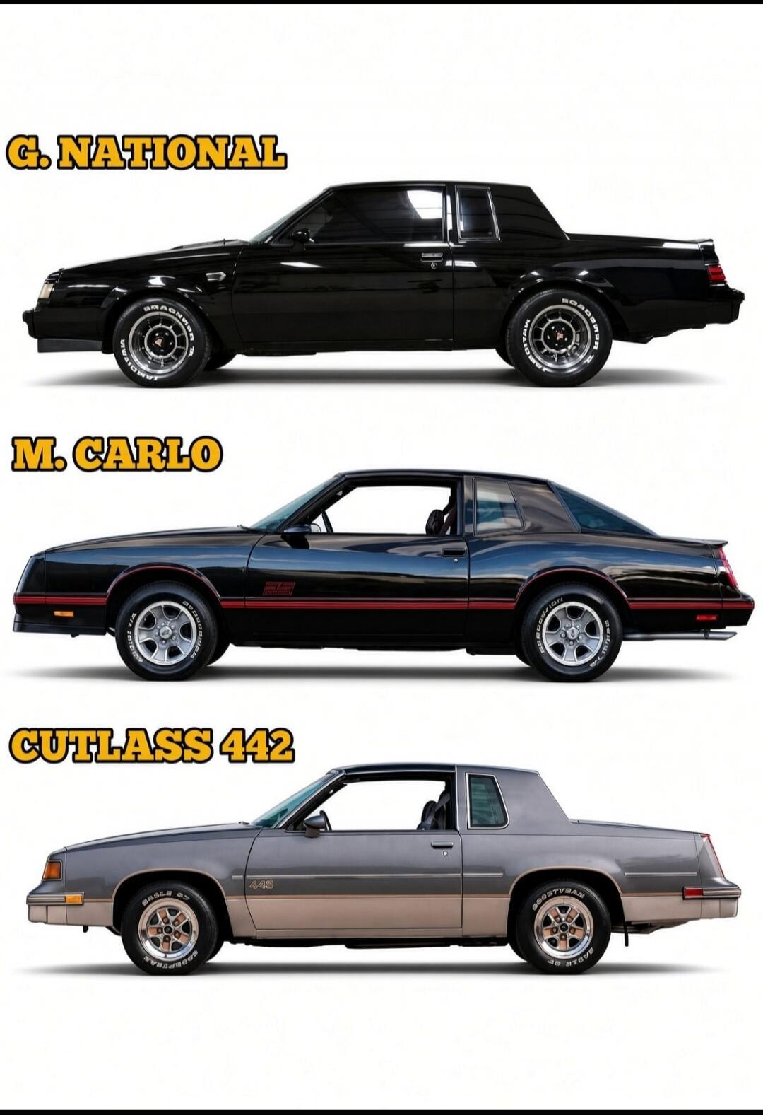 G. NATIONAL M. CARLO CUTLASS 442