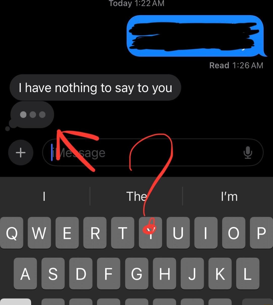 Joaay 1L Am S Read 126 AM have nothing to say to you L A IR I h Im