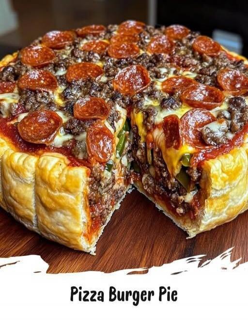 Pizza Burger Pie