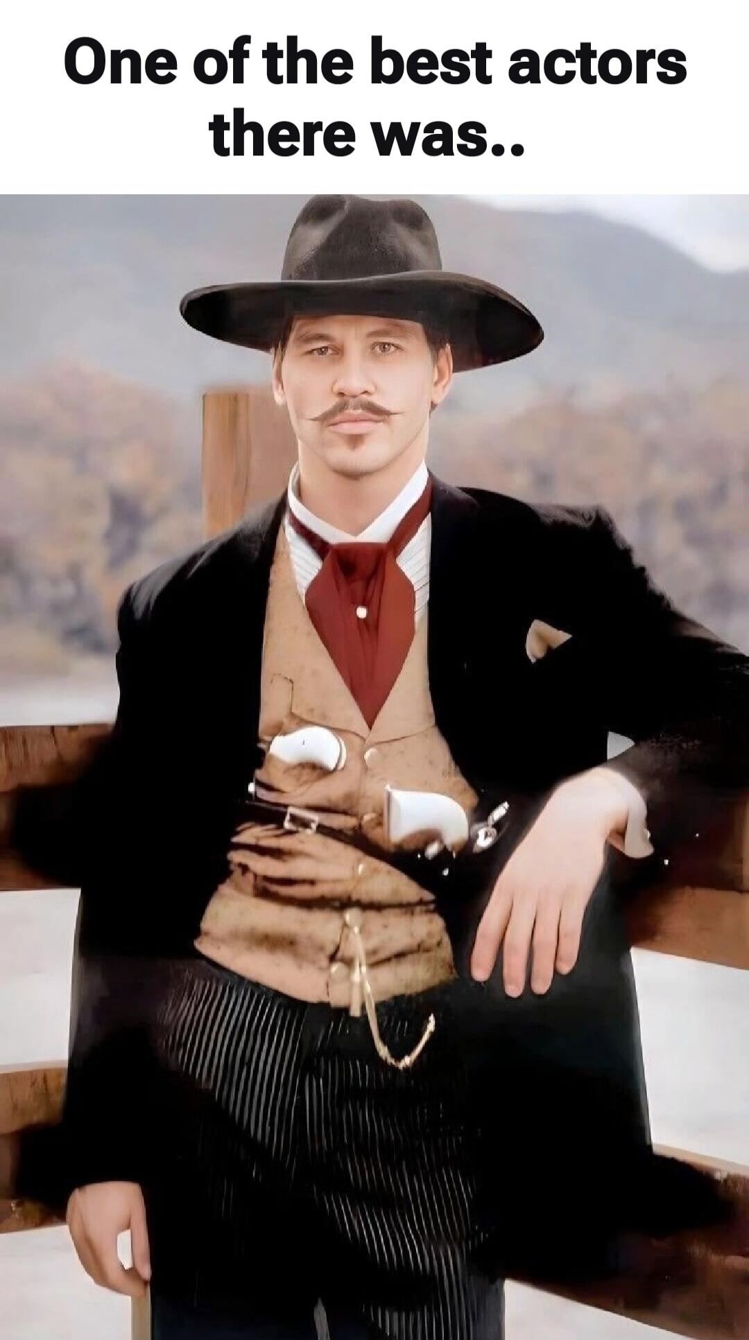 One of the best actors there was..