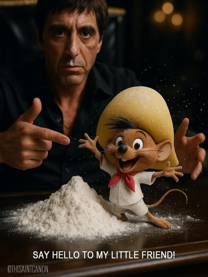 SAY HELLO TO MY LITTLE FRIEND!