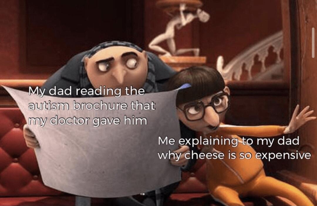 my dad heese is selexpensive