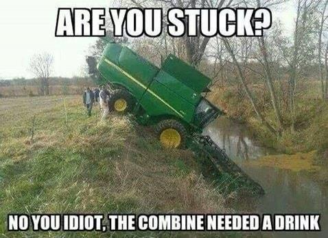 y NO Yl IDIOT THE COMBINE NEEDED A DRINK