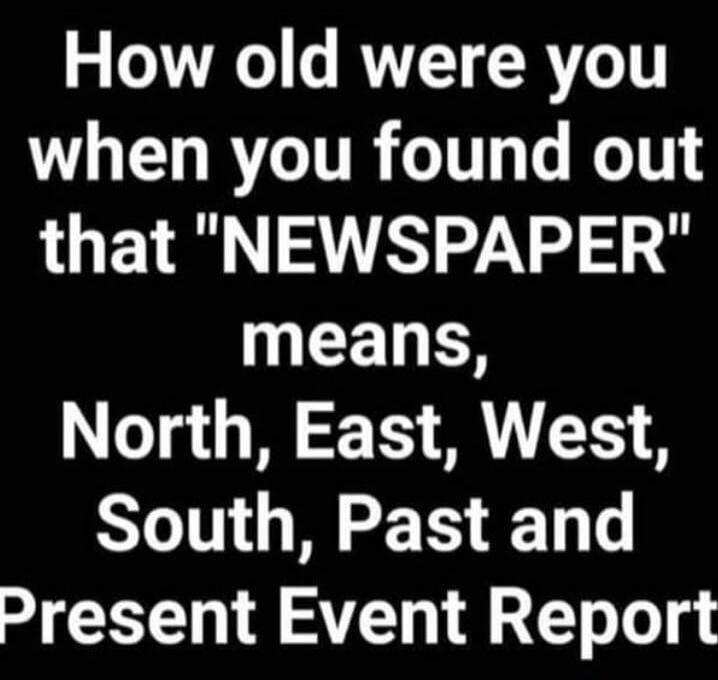 How old were you when you found out that 