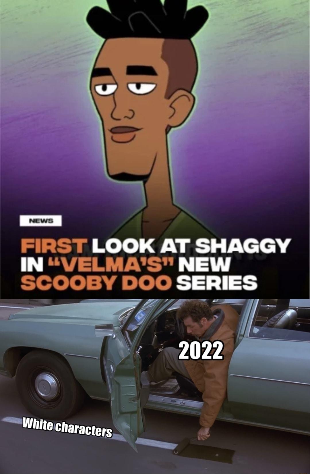 FIRST LOOK AT SHAGGY IN VELMAS NEW SCOOBY DOO SERIES o T 22022
