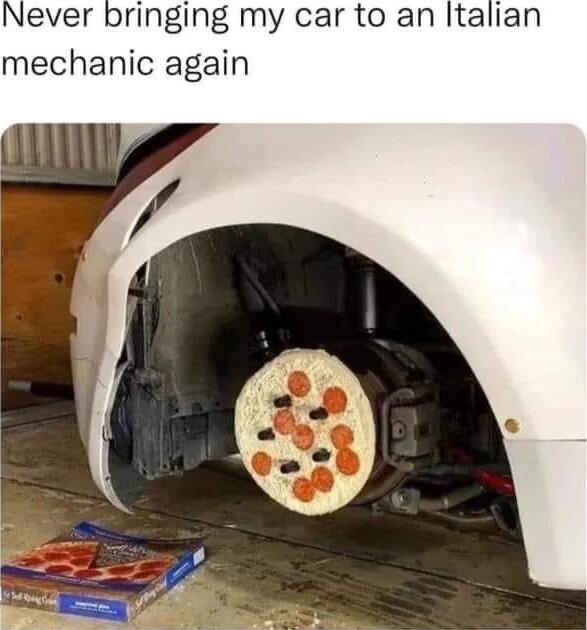 Never bringing my car to an Italian mechanic again