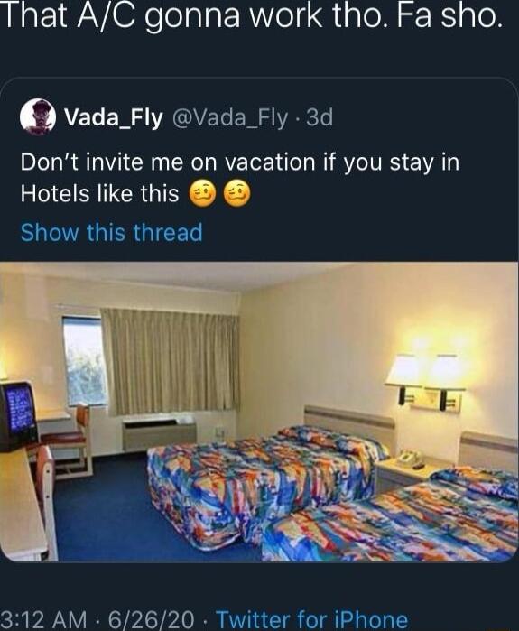 Rat 1 2ViXeelalgtR el Qi alo N sr g ToX vada_Fly Vada Fly 3d Dont invite me on vacation if you stay in ENERTERGIC X SLUCRGIERGICED 312 AM 62620 Twitter for iPhone