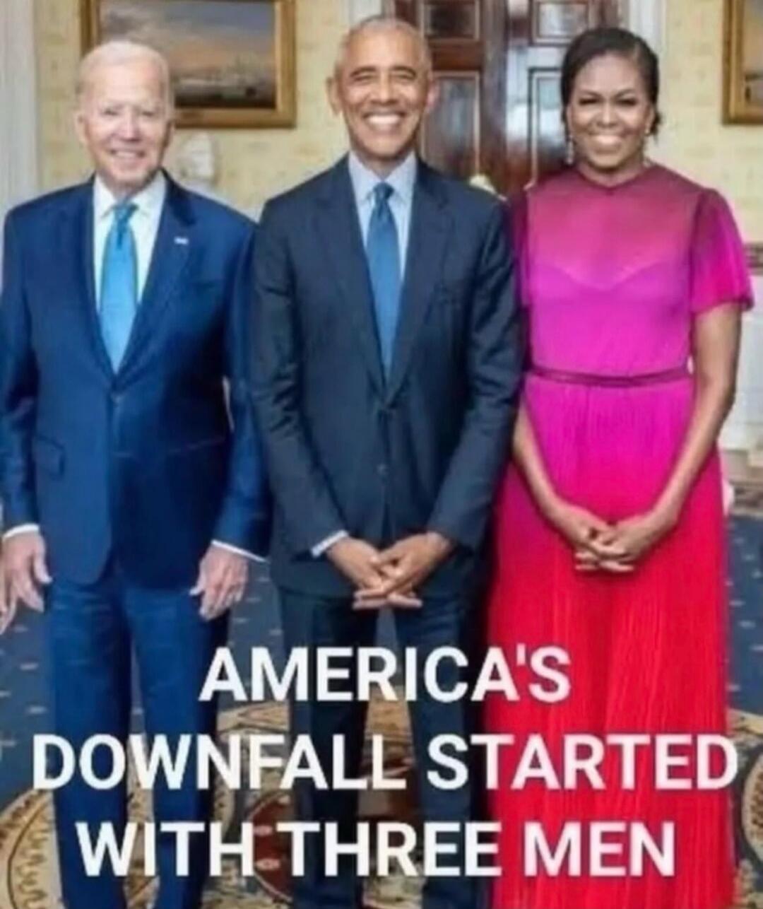 AMERICA'S DOWNFALL STARTED WITH THREE MEN